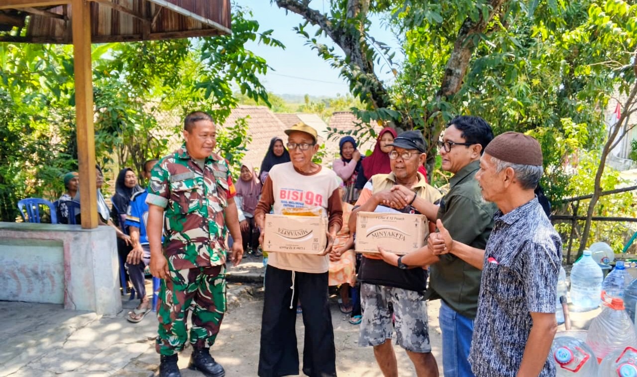 Warga Cantel Kesulitan Air, BoloneMase Salurkan Bantuan