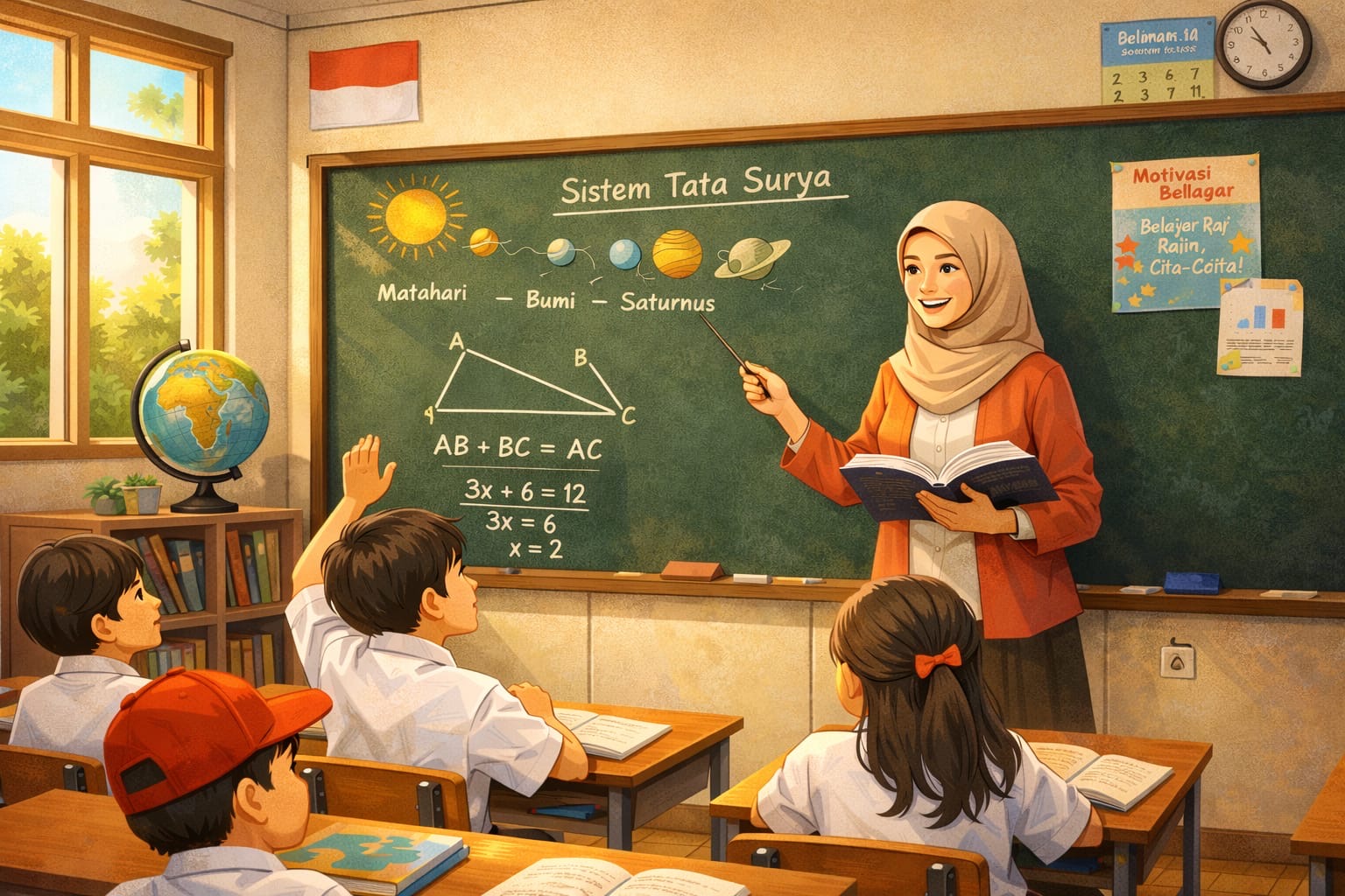 Ngawi Kekurangan 500 Guru, Kepala Sekolah Ikut Mengajar