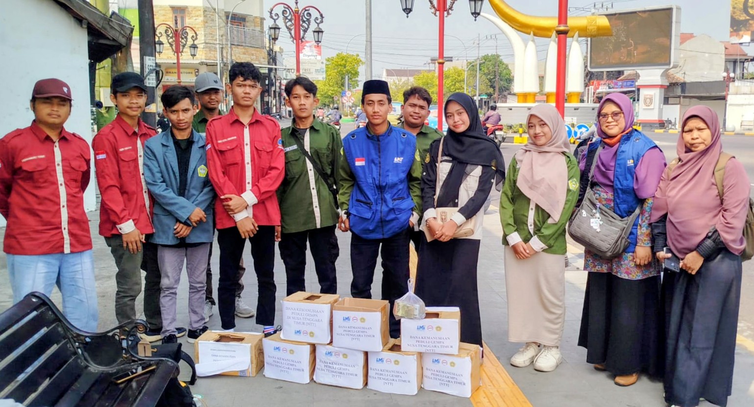 Sinergi BEM, SEMA, dan ORMAWA Kampus STIT Islamiyah KP Paron Gelar Aksi Galang Dana "Peduli NTT"
